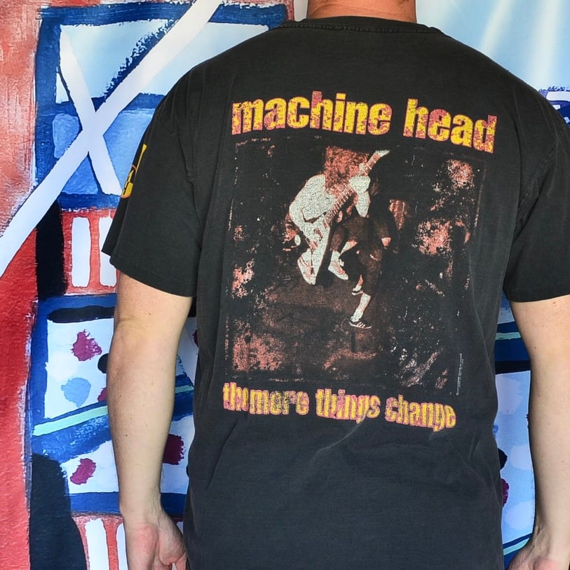 品質極上 レア ヴィンテージ MachineHead Tシャツ heavymetal - トップス